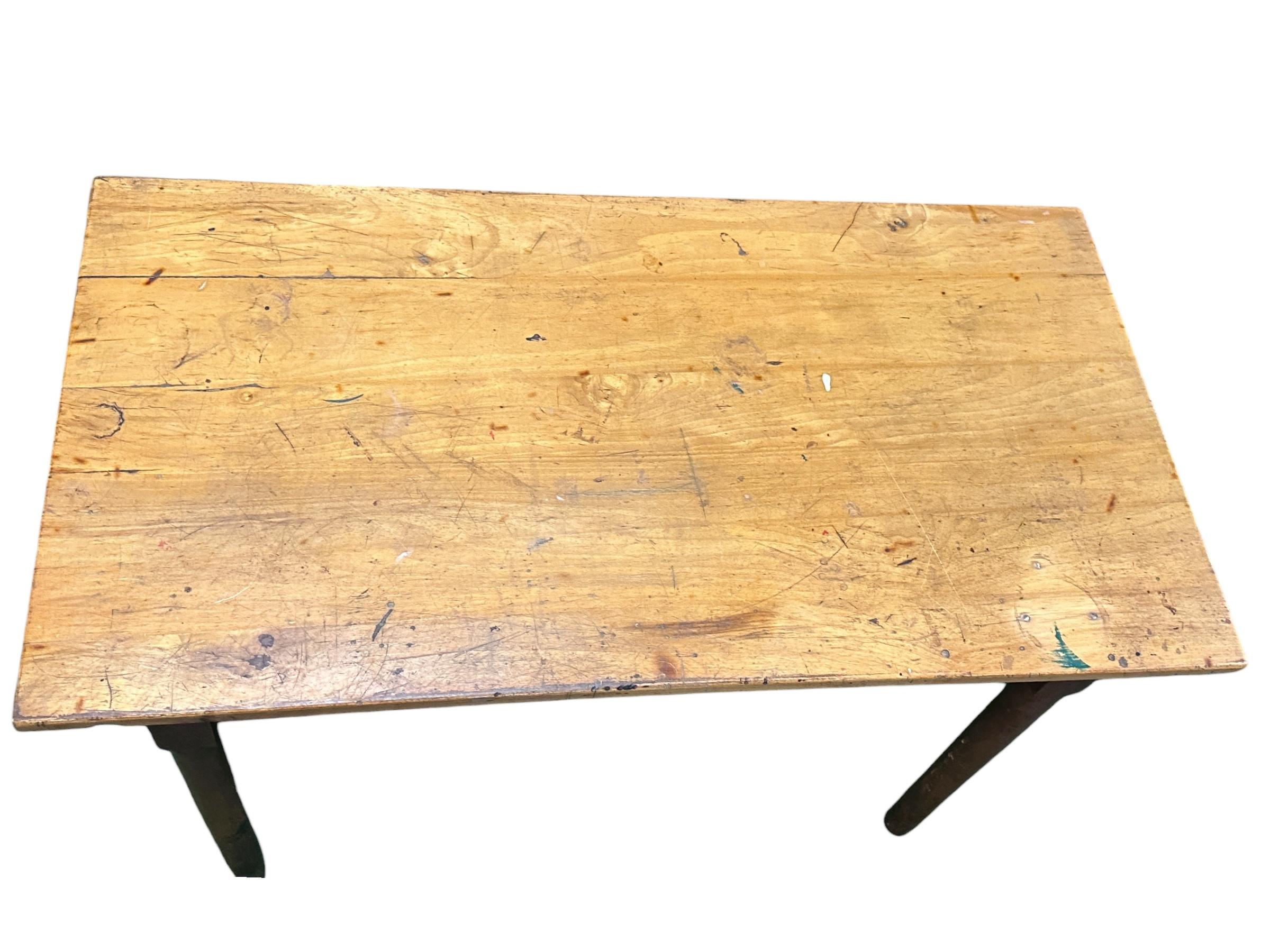 Mid-20th Century Folk Art Cottage Farm Tavern Table out of Humbser Brewery Fürth Bavaria 1950s For Sale