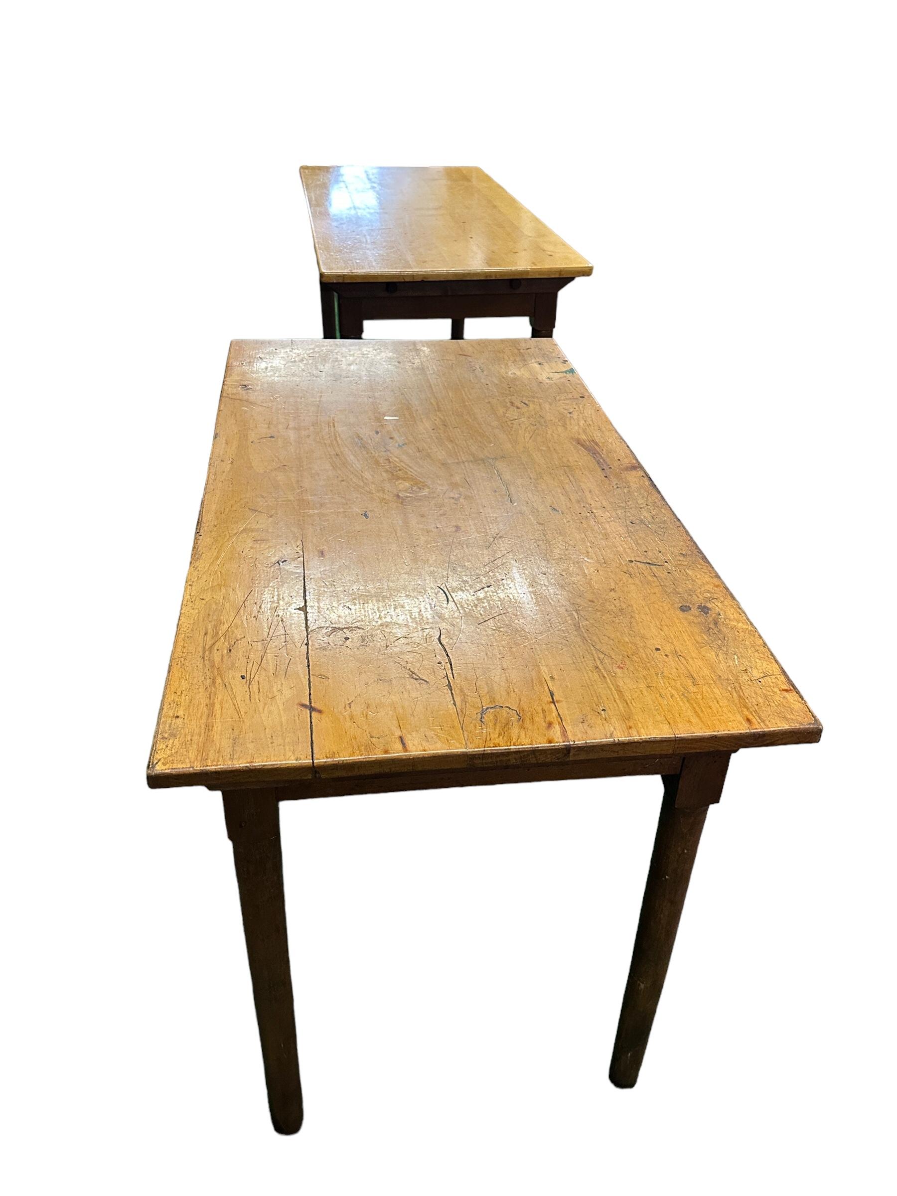Folk Art Cottage Farm Tavern Table out of Humbser Brewery Fürth Bavaria 1950s For Sale 2