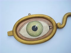 Folk Art Decorative Spectacles, Eyeglasses Optometrist Trade Sign