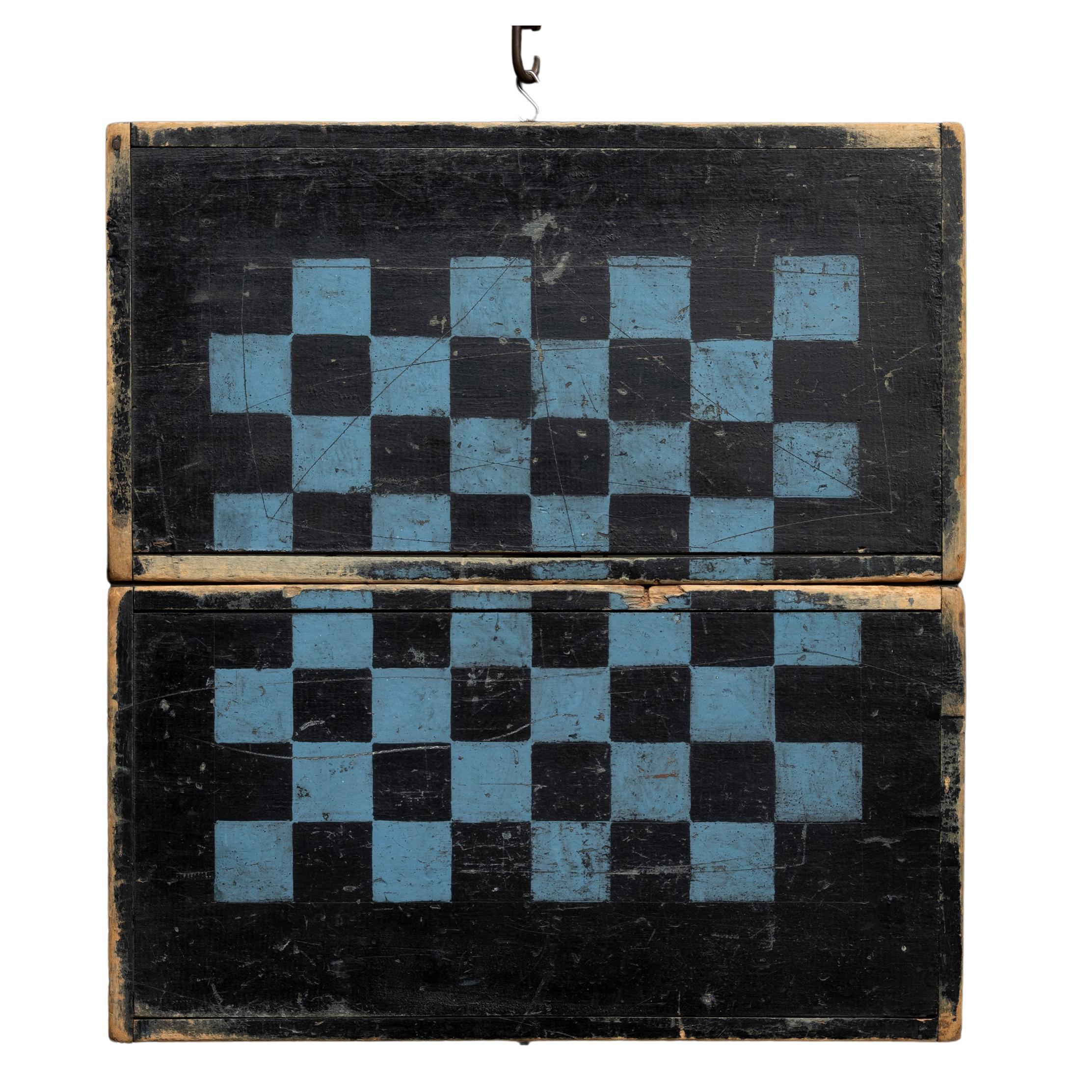 Folk Art Game Board, England 1890