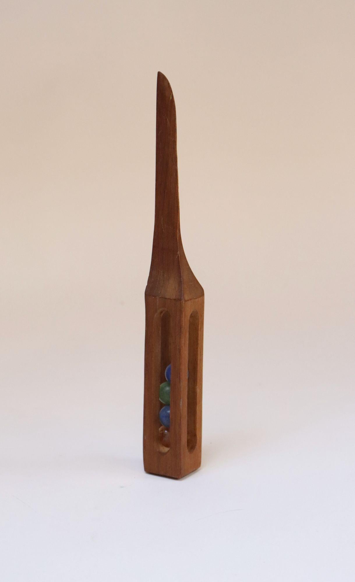 Arte popolare Tagliacarte Folk Art Carved intagliato a mano 