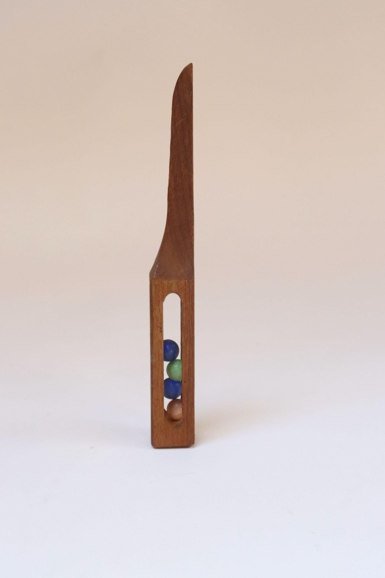 Intagliato a mano Tagliacarte Folk Art Carved intagliato a mano 