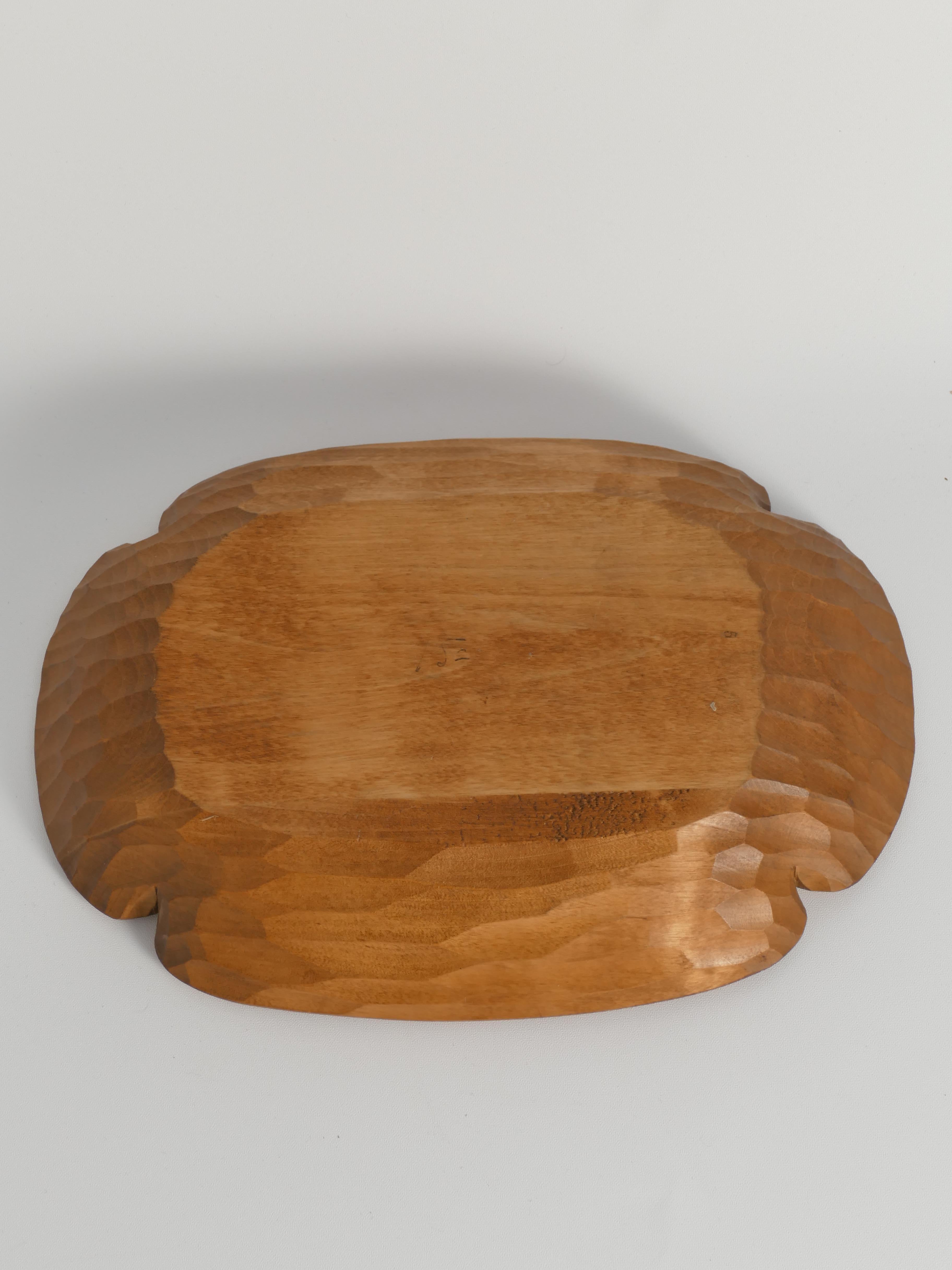 Bol en bois sculpté à la main, Suède, années 1930 en vente 2