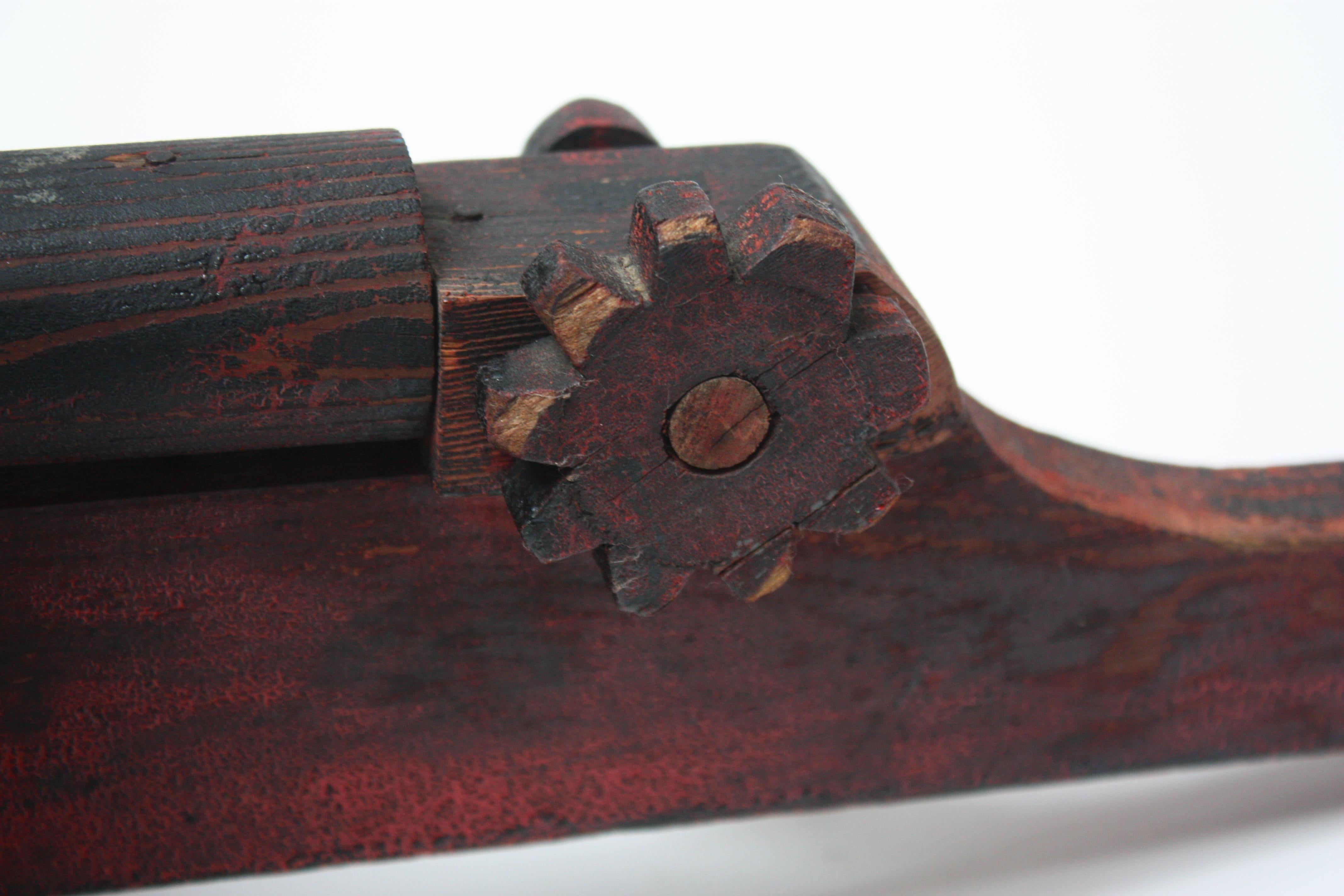 Folk Art Hand Painted Cannon For Sale 7