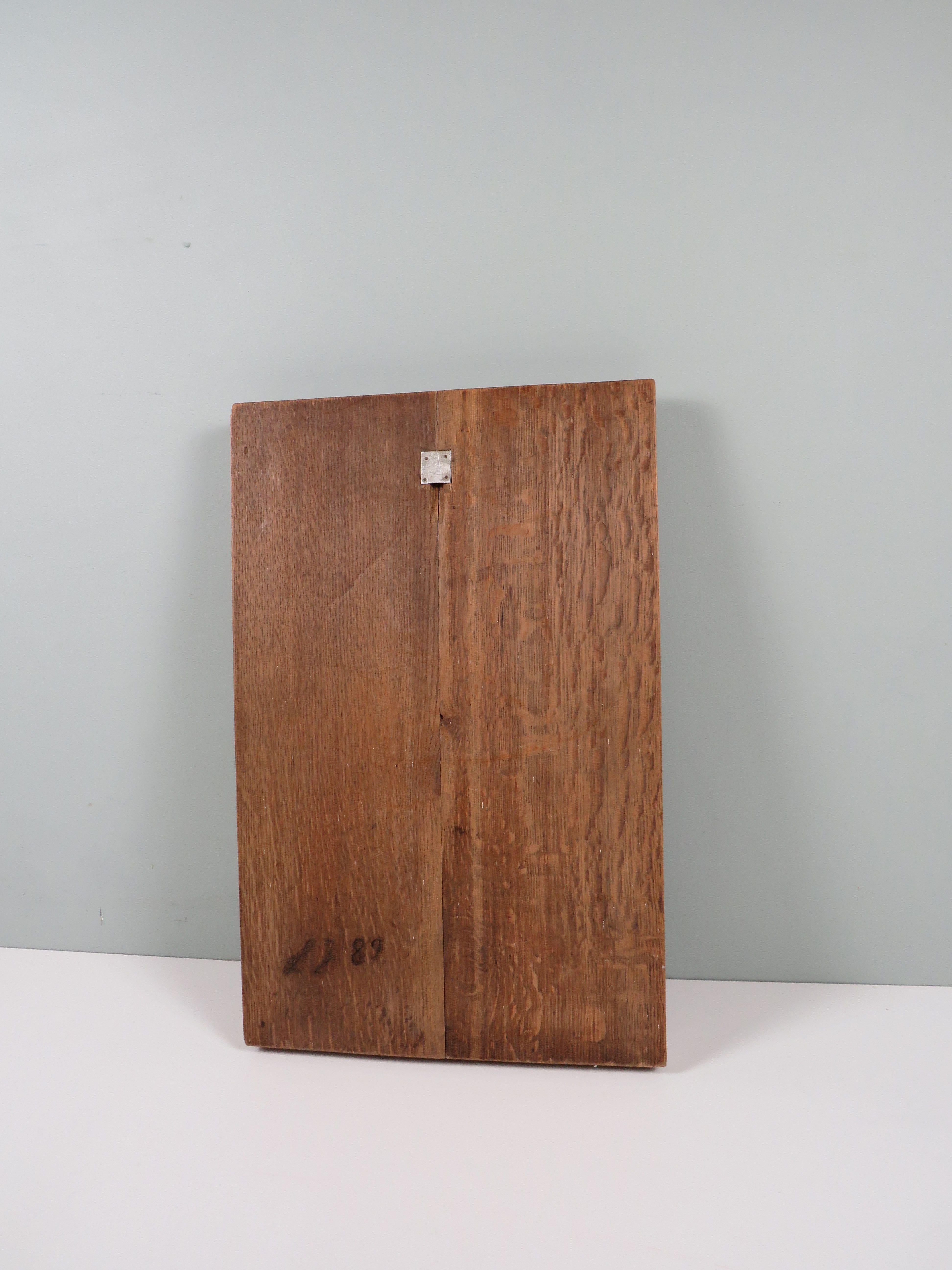 Arte popular, decoración de pared de madera tallada a mano siglo XX en venta