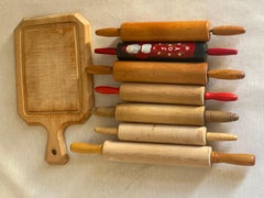 Ustensiles de cuisine d'art populaire - Épingles à rouler et canoës