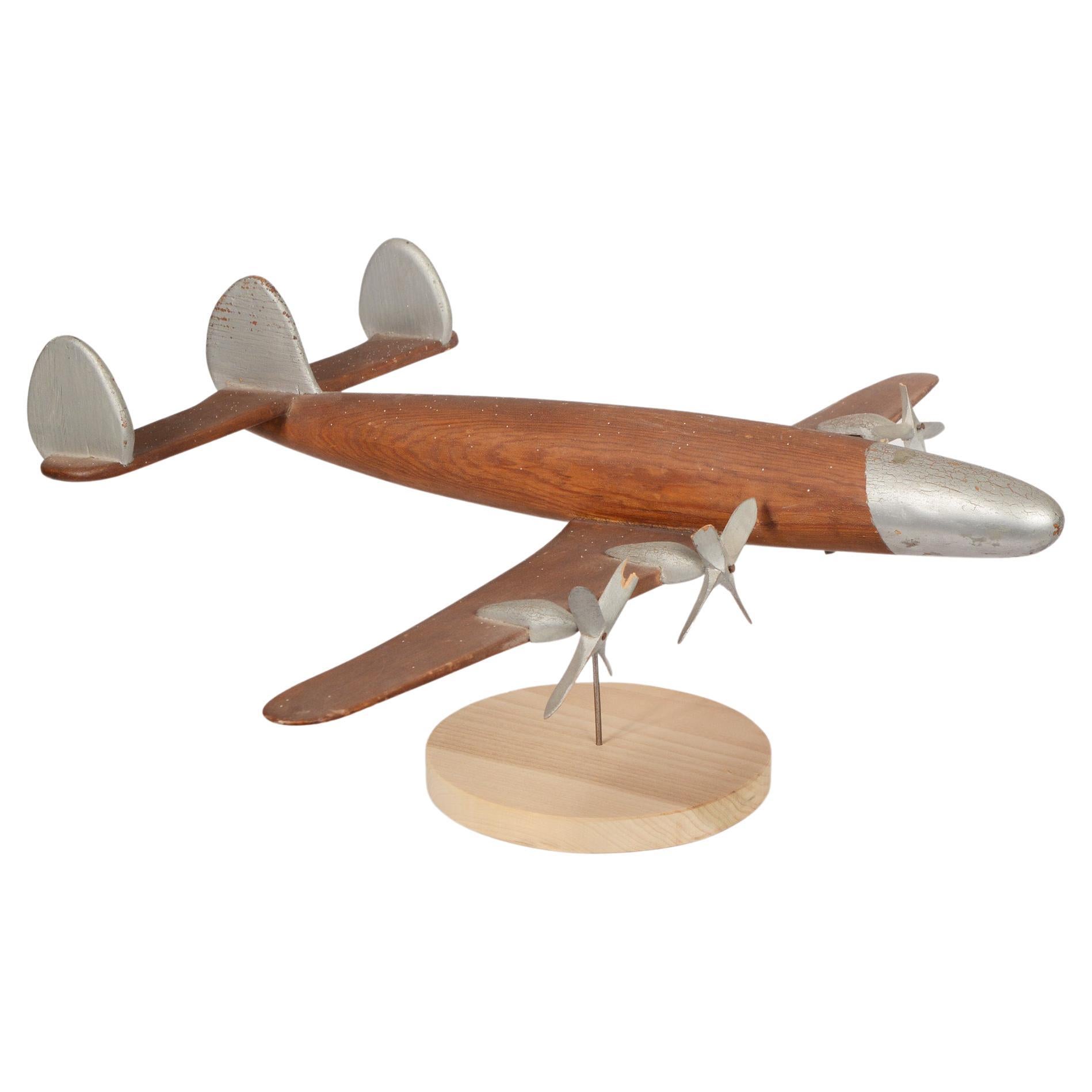 Folk Art Model of a Lockheed Constellation Airliner