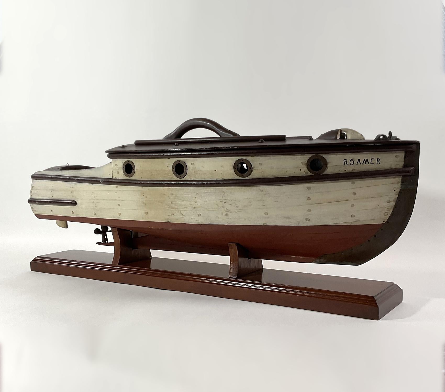 Folk Art Model of the Yacht Roamer For Sale 3
