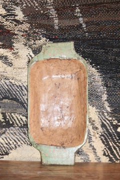 Folk art painted cup dated 1862