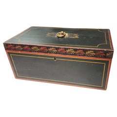 Painted 19th Century American Document Box