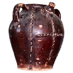 Folk art pottery
