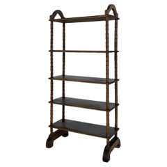 Folk Art Primitive Spool Shelf