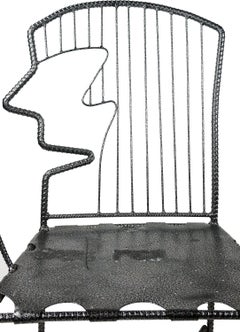 Folk Art Rebar Armchair