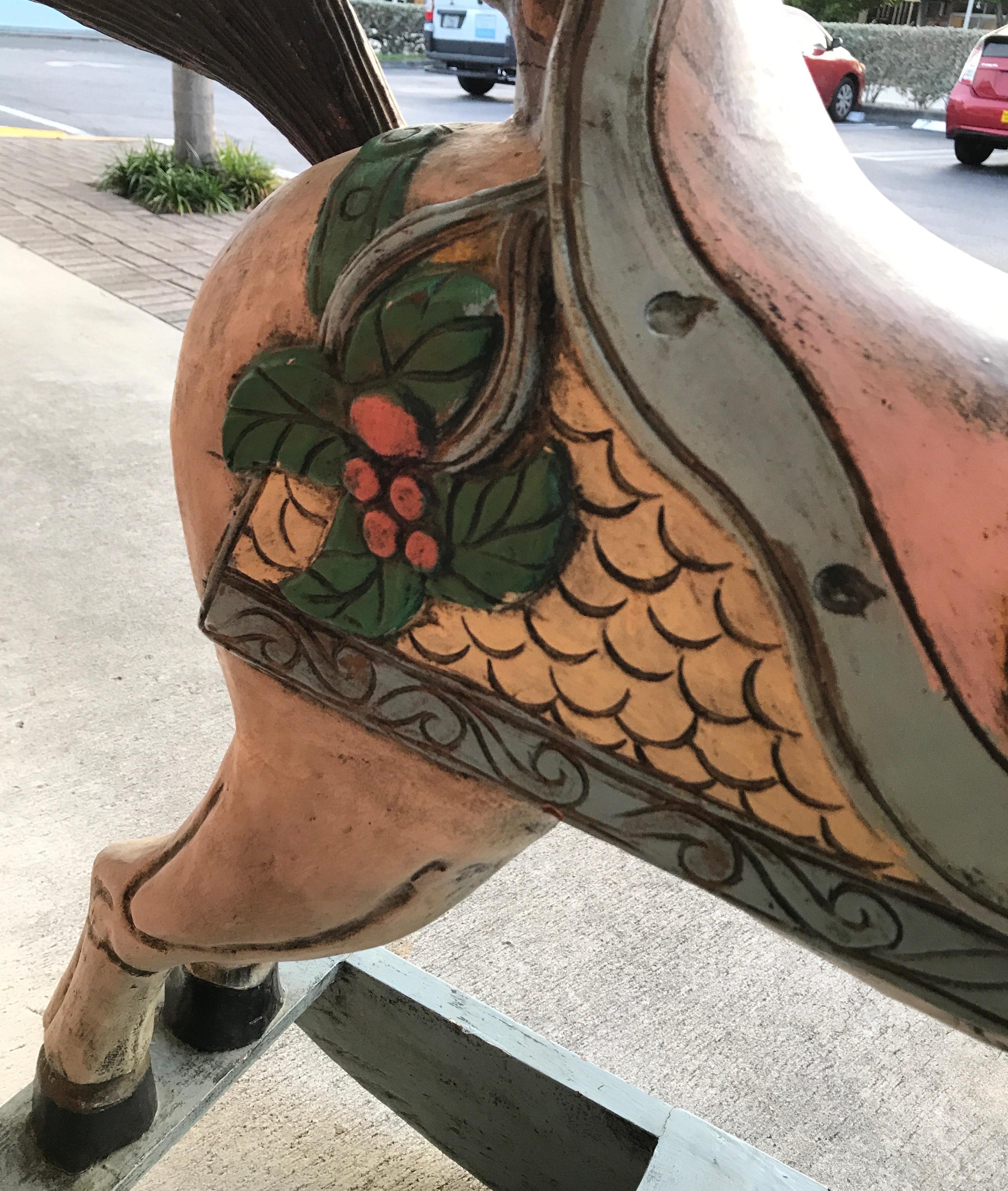Folk Art Rocking Horse 7