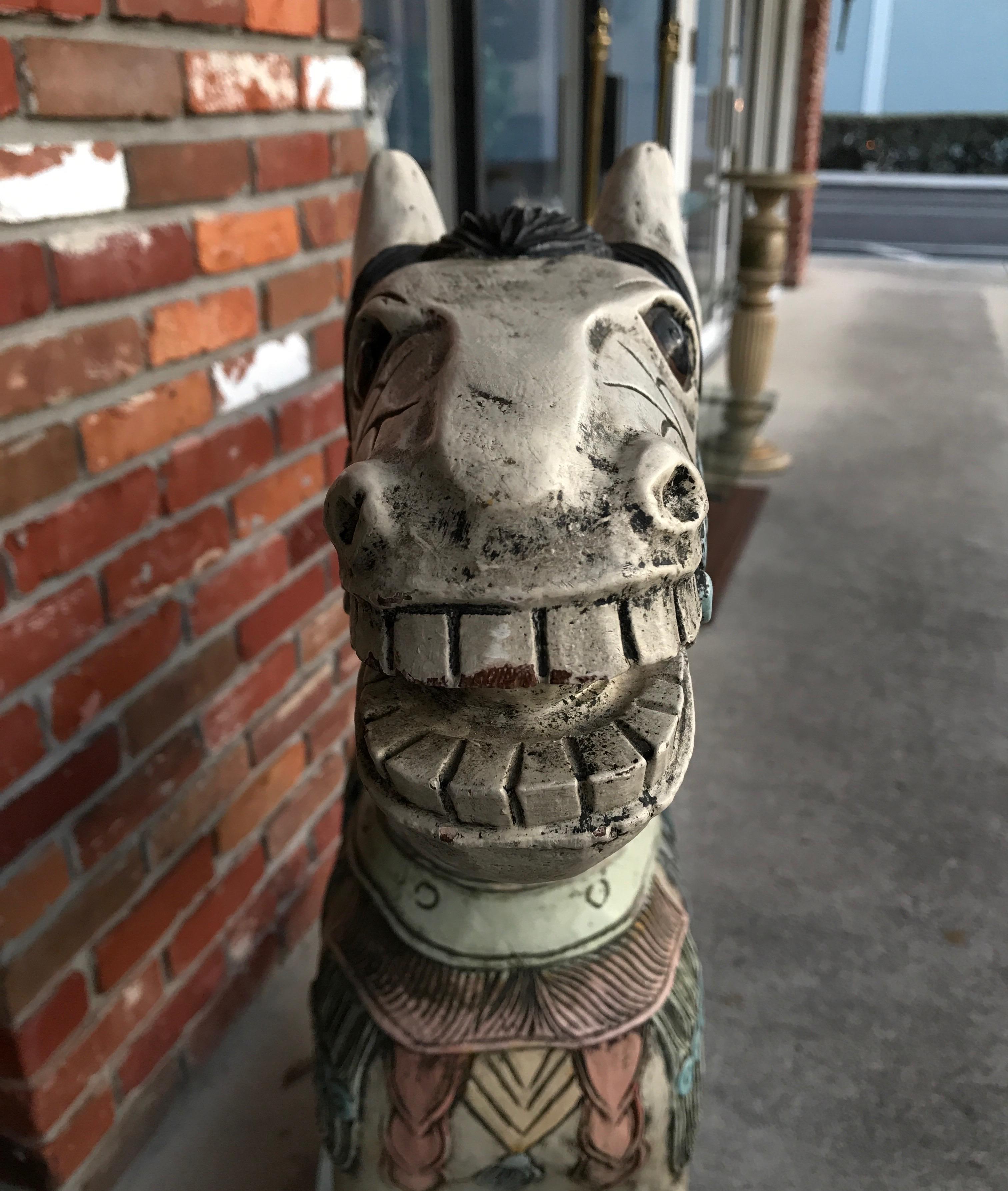 Folk Art Rocking Horse 8