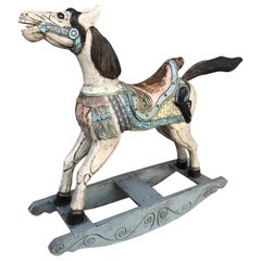 Folk Art Rocking Horse