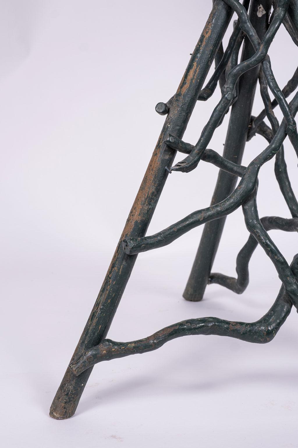 Folk Art Root and Twig Stand 4