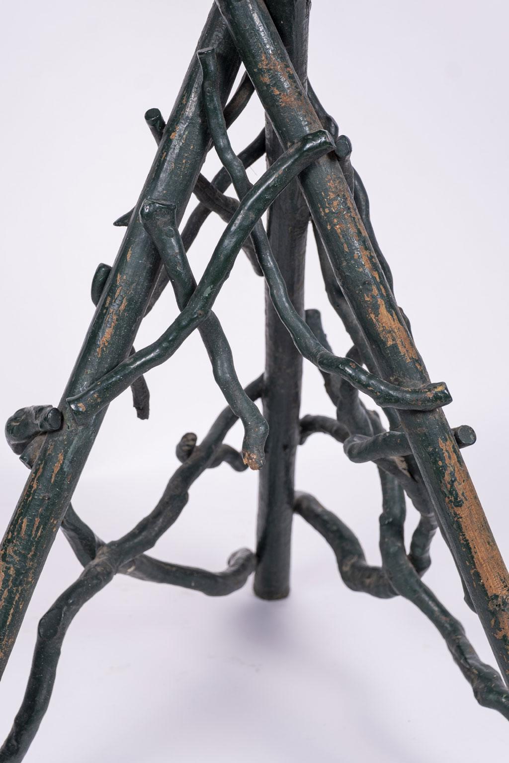 Folk Art Root and Twig Stand 7