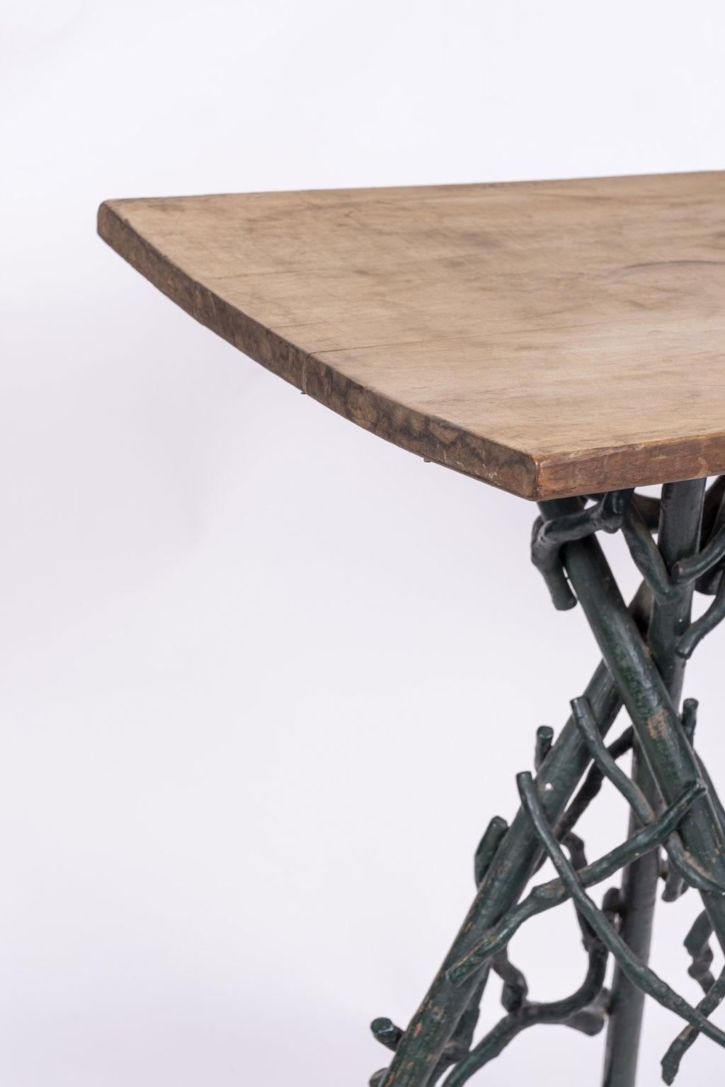 Folk Art Root and Twig Stand 1