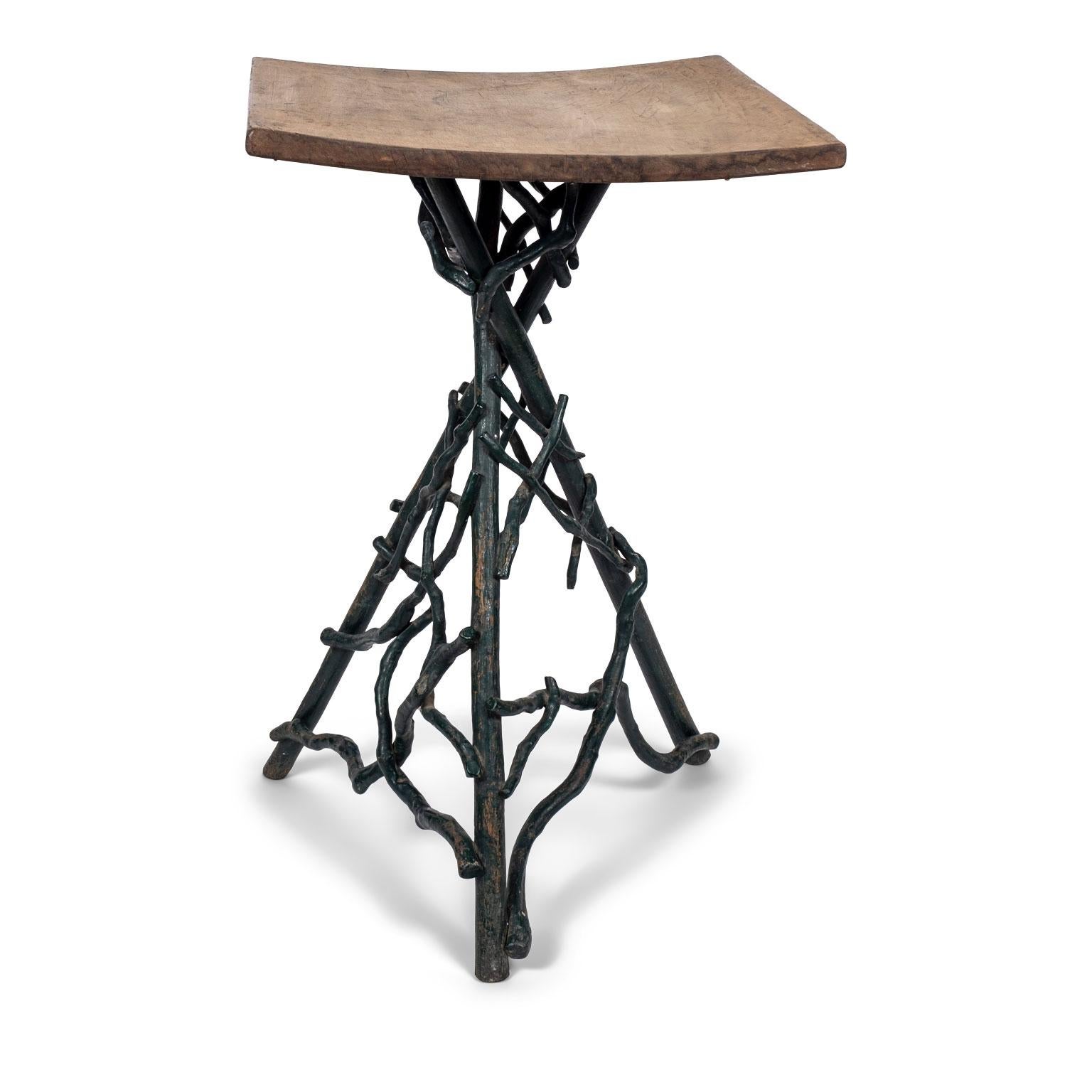 Folk Art Root and Twig Stand 2