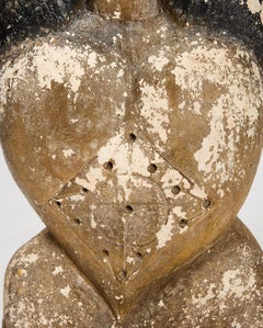 Folk Art Sculpture of a Woman