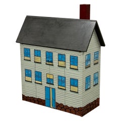 Scrivania stile segretaria Folk Art