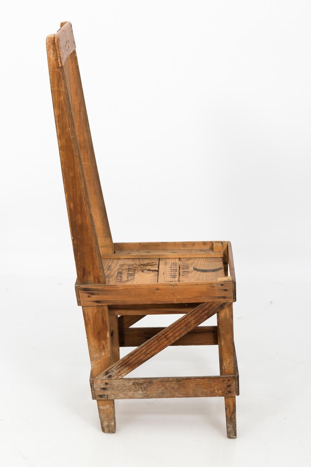 Folk Art Side Chair 6