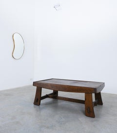 Table basse artisanale italienne, circa 1950