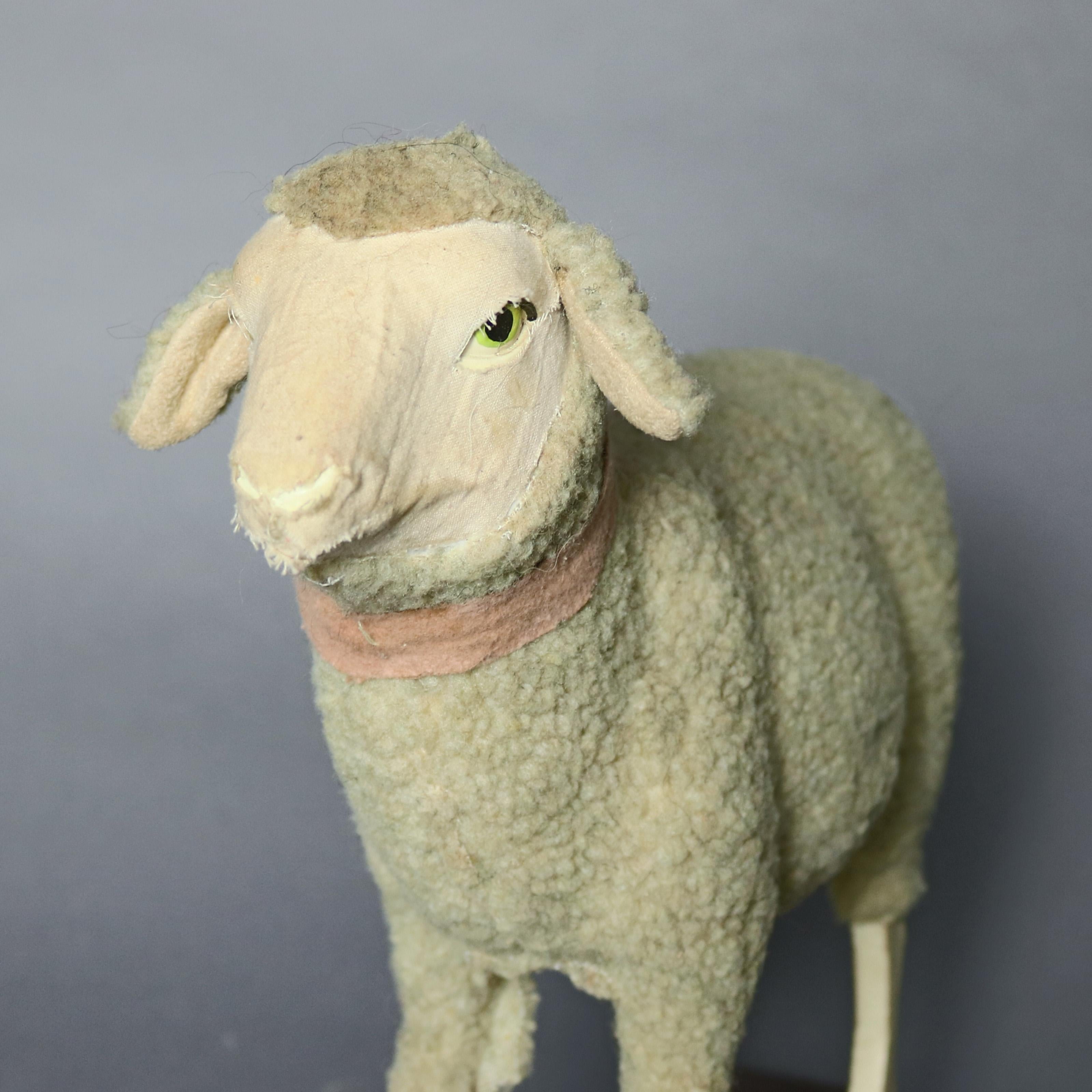 sheep pull toy