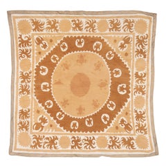 Folk Art Suzani Embroidery from 1970s, Uzbekistan