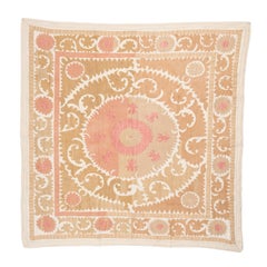 Folk Art Suzani Embroidery from 1970s, Uzbekistan