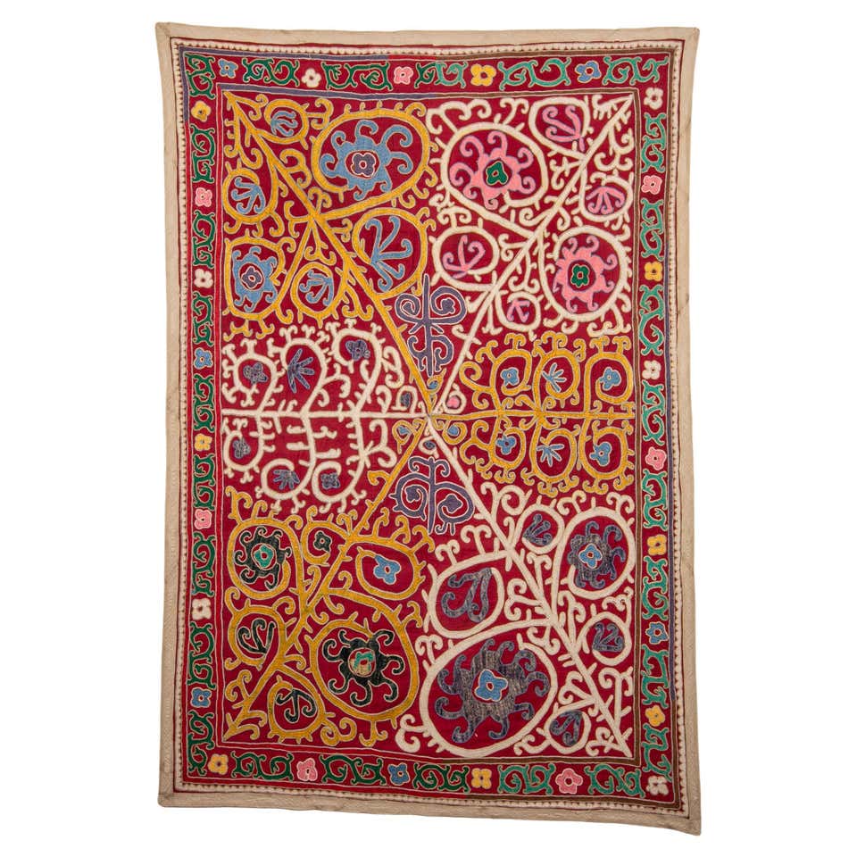 Uzbek Rugs and Carpets - 573 For Sale at 1stDibs | uzbekistan carpets ...