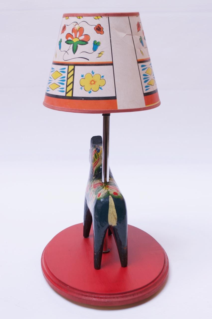 horse carousel lamp