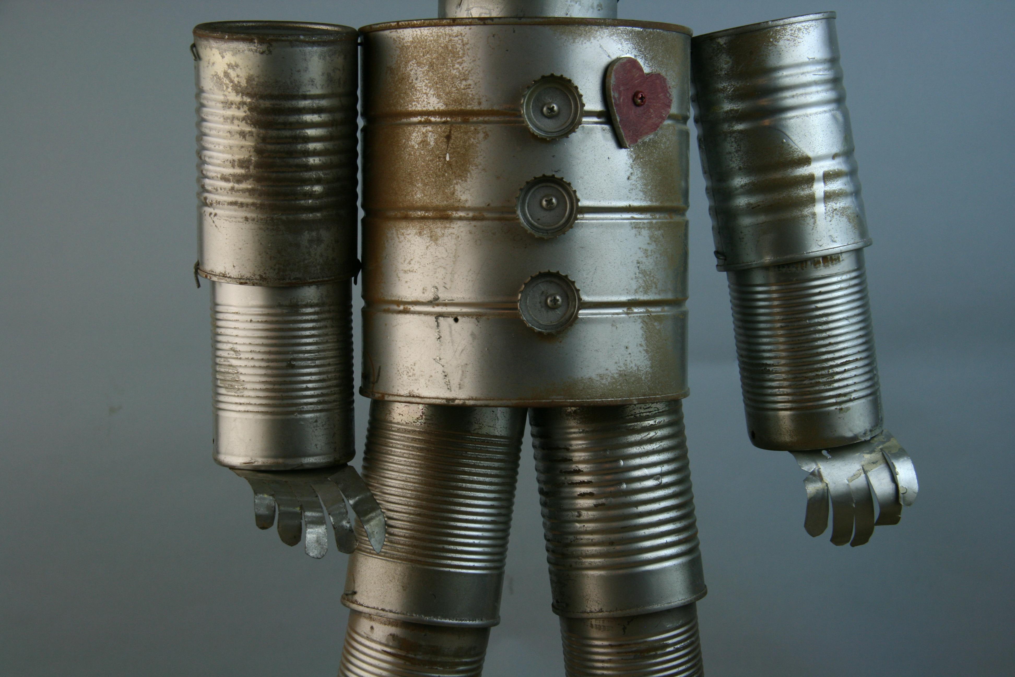 tin man made out of cans for sale