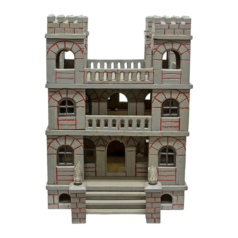 Folk Art Toy Castle