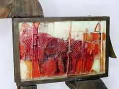 Folk Art Trojan Horse, American, 1970s