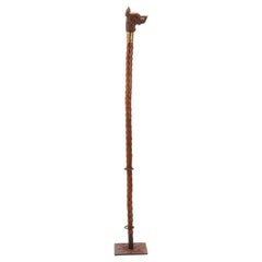 Folk Art Walking Stick, Austria, 1890