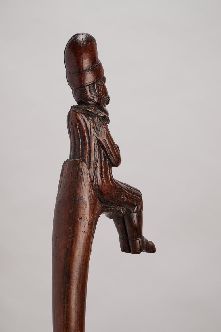Folk Art Walking Stick, England 1870 For Sale at 1stDibs