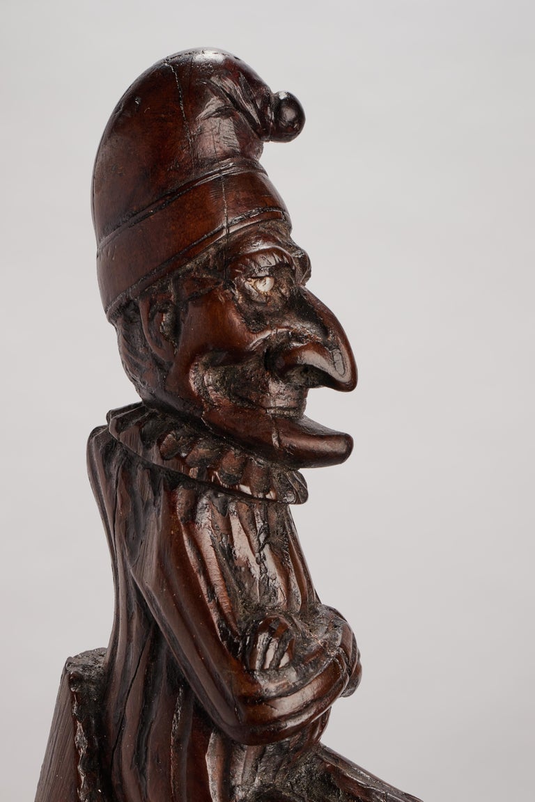 Folk Art Walking Stick, England 1870 For Sale at 1stDibs