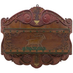 Tasca da parete Folk Art