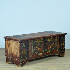 Folk Art Wedding Chest, Anno 1903
