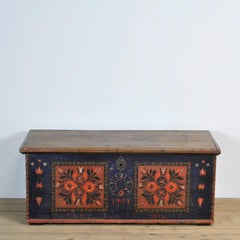 Folk Art Wedding Chest, Anno 1904