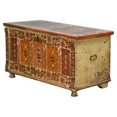 Folk Art Wedding Chest, Anno 1942