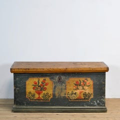 Folk art wedding chest, circa 1870