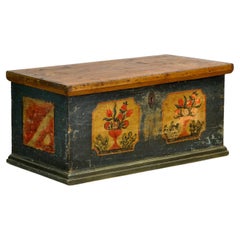 Folk art wedding chest, circa 1870