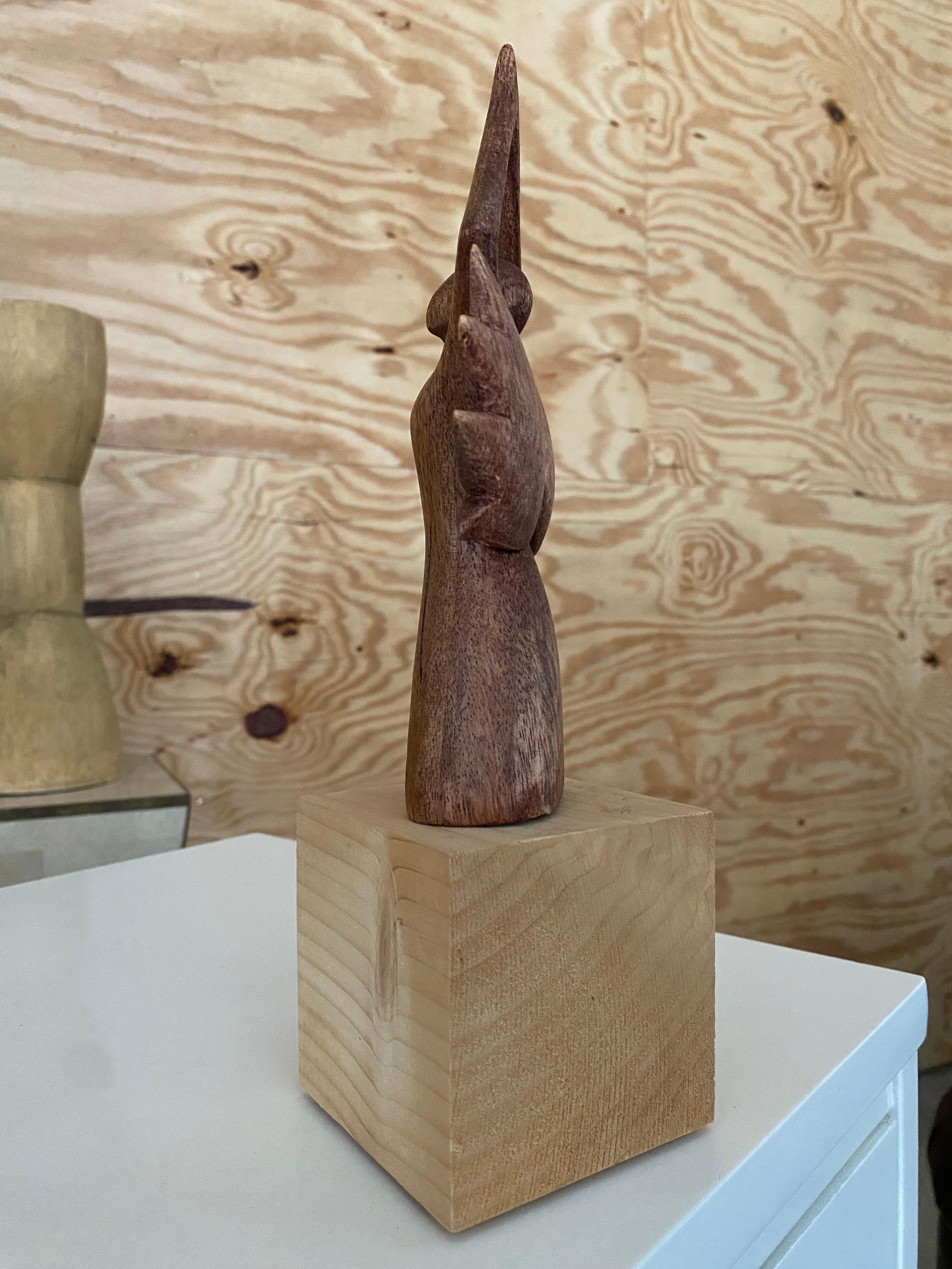 Scultura figurativa alata di arte popolare in vendita 5