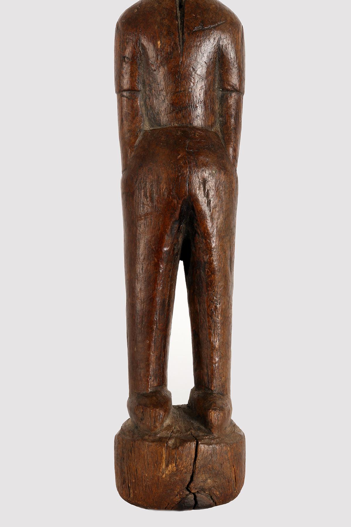 American Folk Art Wooden Sculpture, USA, Second Half 19th Century For Sale