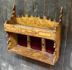Folk Art Work, Shelf Circa 1900