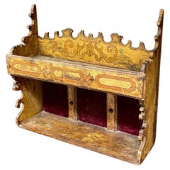 Folk Art Work, Shelf Circa 1900