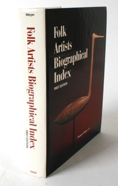 Folk Artists Biographical Index, First Edition